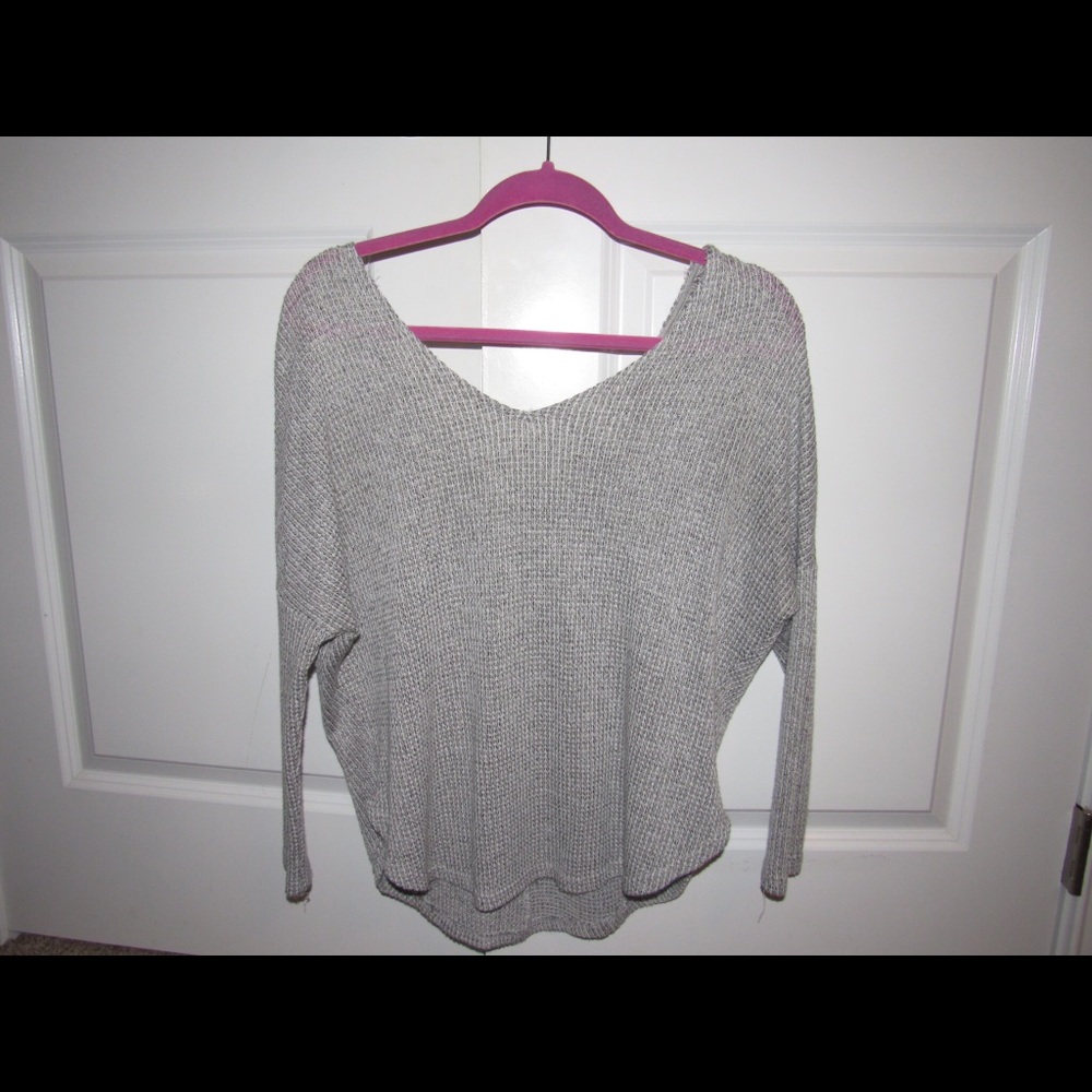 Long sleeve knitted top